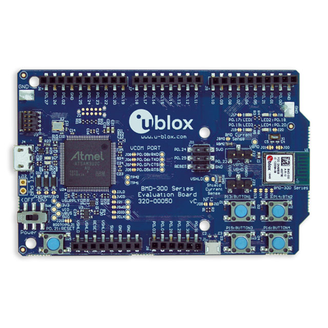 BMD-300-EVAL-WP u-blox  Cartes de kits d'évaluation et de développement RF